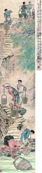 美哉劳动——徐悲鸿画中的劳动人民 美哉劳动——徐悲鸿画中的劳动人民
